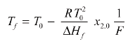 Van't Hoff Equation Simplified